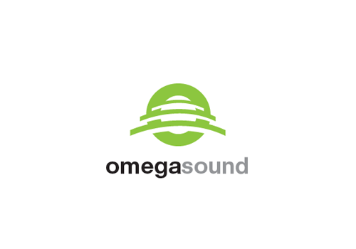 Omega Sound logo design