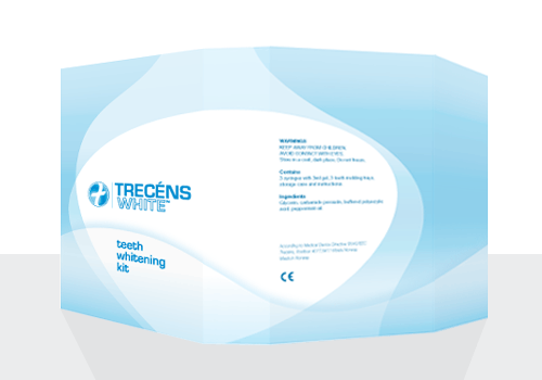 Trecens White Packaging Design